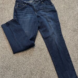 Jag Jeans Blue Skinny Denim with Faded Look